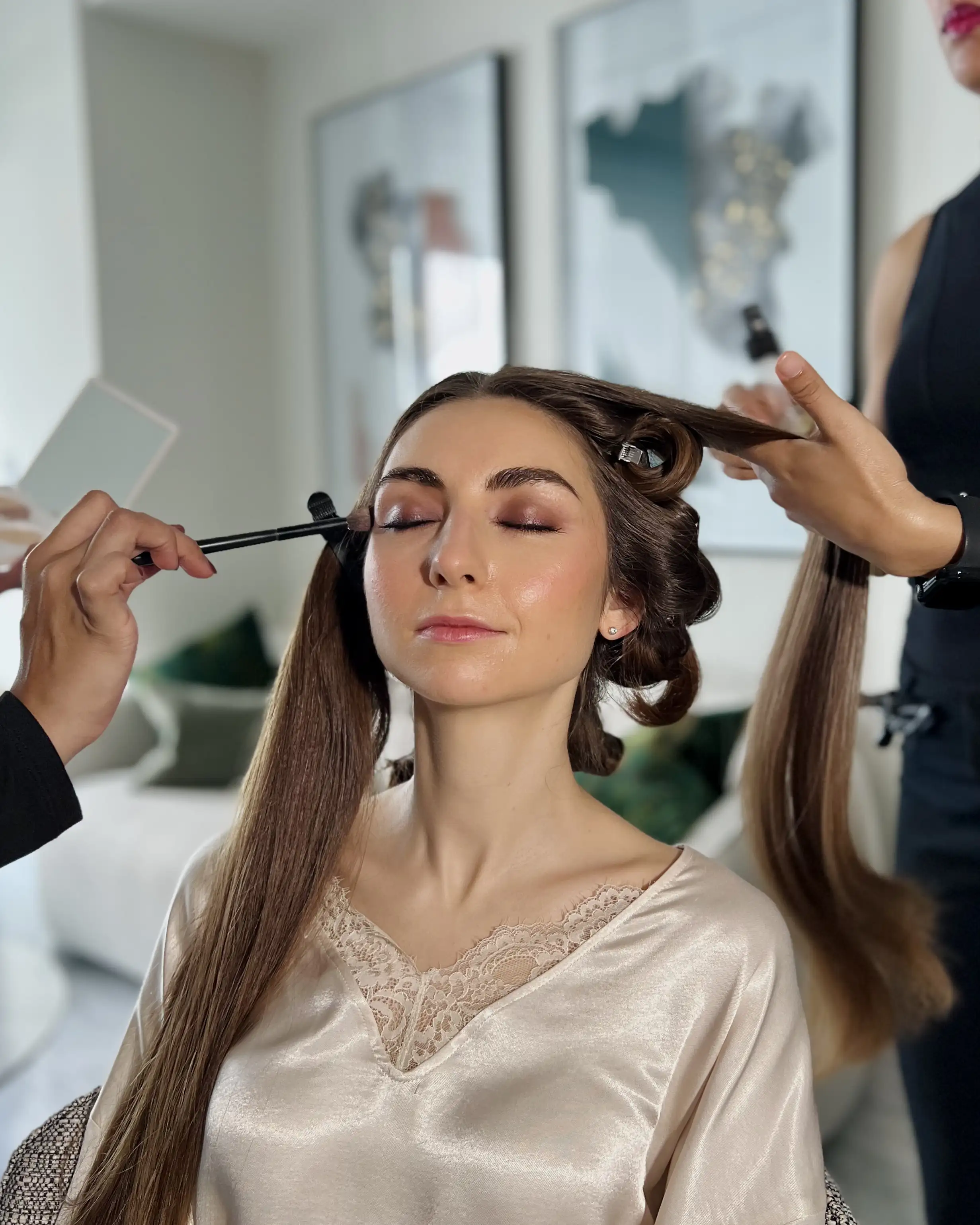 Beauty artist at work